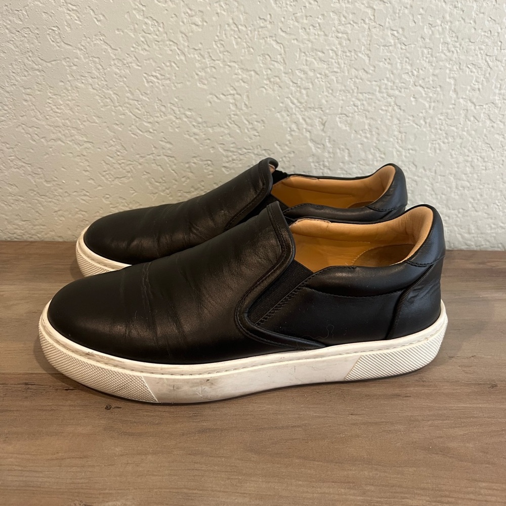 Black louboutin sneakers